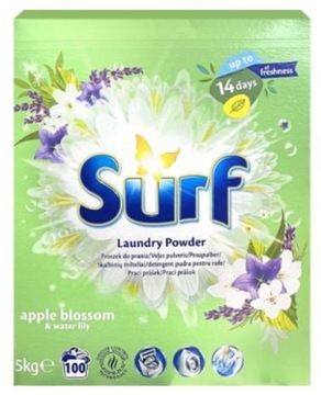 Surf Apple Blossom & Water Lily Proszek 100 prań 5kg