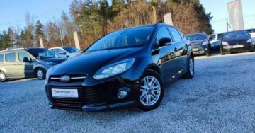 Ford Focus III Kombi 1.0 EcoBoost 100KM 2012 Ford Focus 1.0 B 101kM Klima Temp. Navi Czujniki Grzana Przednia Szyba GWA, zdjęcie 10