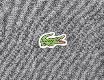 Lacoste Szary Sweter 2XL