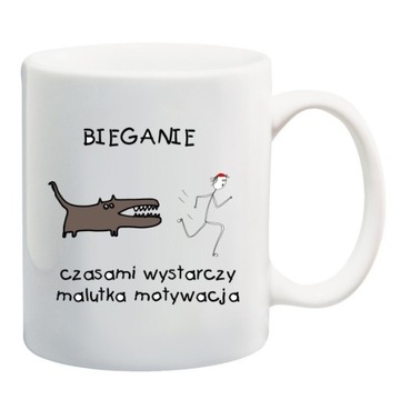 KUBEK bieganie bieg maraton jogging motywacja