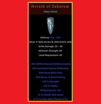 D2R Diablo 2 Resurrected Ladder Herold Zakarum ZaK