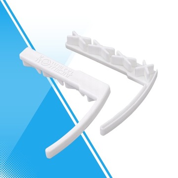 ДВОЙНАЯ АЛЮМИНИЕВАЯ ПОТОЛОЧНАЯ рейка С КРЫШКОЙ 300см SLIM KOWALSKI