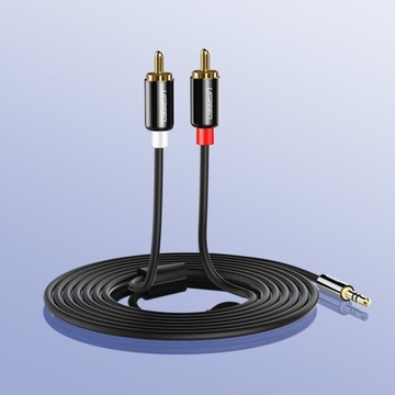 Ugreen Mini Jack Audio Cable от 3,5 мм до 2RCA CINCH SNITH 3M CABLE