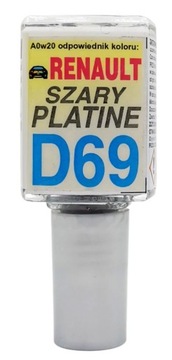 Zaprawka do rys 10ml RENAULT DACIA D69 GRIS PLATINE