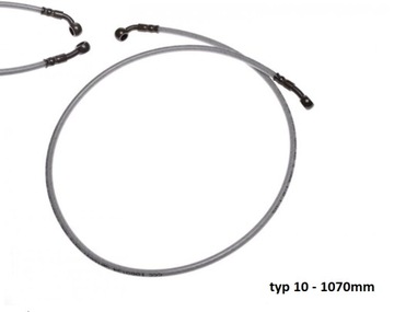 ТОРМОЗНОЙ ШЛАНГ HONDA МЕТАЛЛИЧЕСКАЯ ОПЛЕТКА ЗАДНИЙ - ПЕРЕДНИЙ