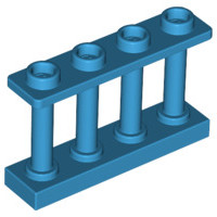Lego Płotek 1x4x2 15332 6211359 DAzure 1szt U