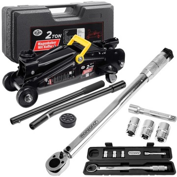 Deuba Jack + динамометрический ключ 6 шт.