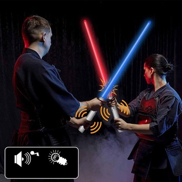 СВЕТОВОЙ МАС ЗВЕЗДНЫХ ВОЙН СВЕТОВОЙ СВЕТОДИОДНЫЙ СВЕТ ЗВУК 14 RGB 77см