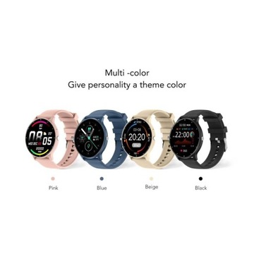 SmartWatch Круглые Bluetooth Шаги Уведомления о здоровье Водонепроницаемые