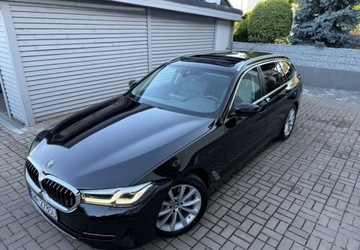 BMW Seria 5 G30-G31 Touring Facelifting 2.0 520i 184KM 2021 BMW Seria 5 BMW Seria 5 520i Touring Luxury Line 2.0 Benzyna 184KM, zdjęcie 9