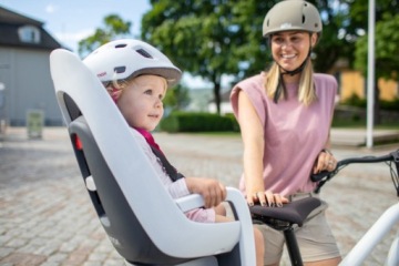 Hamax - Велокресло Caress с креплением на багажник - зеленый/черный