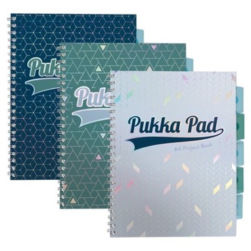KOŁOZESZYT A4 PUKKA PAD GLEE 200 PRZEKŁADKI # 3SZT