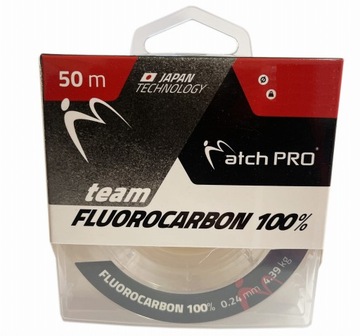 Żyłka Team Fluorocarbon 100% 0,30mm 50m Match Pro