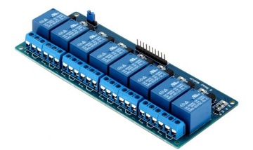 Moduł 8 przekaźników 5V optoizolacja ARDUINO RPi