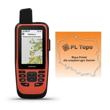 GARMIN GPSMAP 86I NAWIGACJA GPS Z MAPĄ PL TOPO