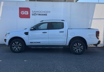 Ford Ranger V Podwójna kabina Facelifting 2019 2.0 EcoBlue 213KM 2019 Ford Ranger 2.0 EcoBlue 213KM AT 4x4 Wildtrak Salon PL ASO FV23 I-wszy wla, zdjęcie 3
