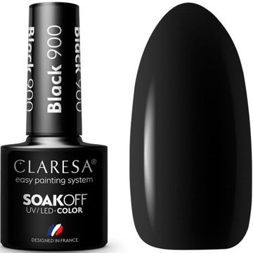 Claresa Lakier Hybrydowy Black 900 5ml