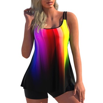 Kostium kąpielowy seksowne bikini bokserki plus size
