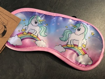 МАСКА ДЛЯ СНА ДЛЯ ГЛАЗ РАССЛАБЛЕНИЕ единорог OLDMAN UNICORN