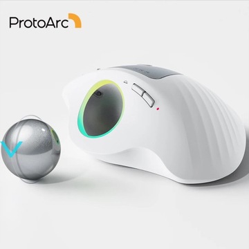 ProtoArc EM01 Беспроводная мышь с трекболом RGB