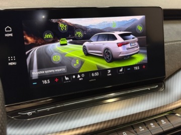 Skoda Octavia IV RS Kombi 2.0 TDI SCR 200KM 2022 Skoda Octavia Skoda Octavia RS TDI 200 KM Bogata w, zdjęcie 37