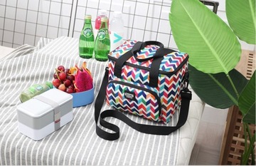 ИЗОЛИРОВАННАЯ ТЕРМОСУМКА LUNCH BOX PICNIC 10 Л СИНЯЯ