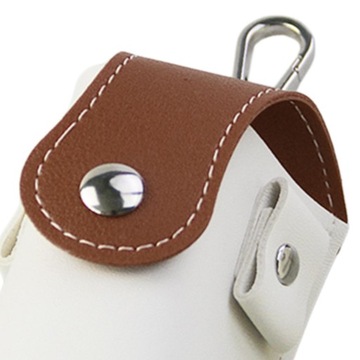 Сумка для мяча для гольфа, устойчивая к полиуретану сумка для хранения мячей для гольфа на открытом воздухе, коричневая