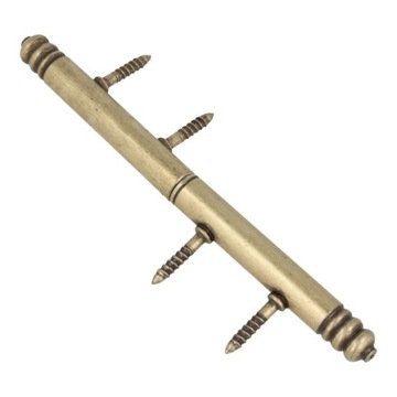 Zawias meblowy wbijany RETRO fi12x160mm brąz