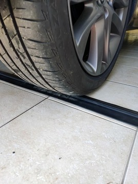 USZCZELKA GARAŻOWA, PRÓG DO BRAMY 85x12MM - 4,5M +KLEJ PROGOWA B-998 CIEPŁY