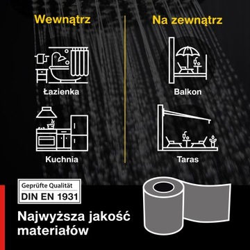 Taśma do hydroizolacji uszczelniająca PL3 niebieska 100mb