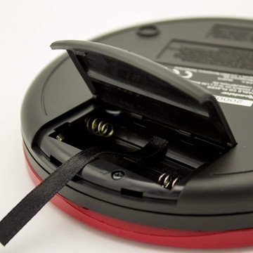 Портативный проигрыватель дисков ROADSTAR PCD-435NCD, КРАСНЫЙ