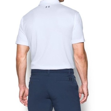 Under Armour Polo UA Tech 1290140 Biały Regular Fit