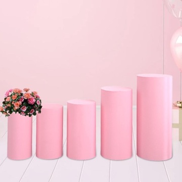 5шт цилиндрическая подставка на пьедестале украшение мягкая подставка на пьедестале