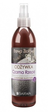 BARWA ODŻYWKA DO WŁOSÓW OSŁABIONYCH - CZARNA RZEPA