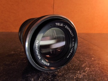 Enna Munchen TELE-ENNALYT 135mm 1:3.5 M42 B.ŁADNY