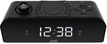 JVC RA-E211B Часы-радио для проектора, черные