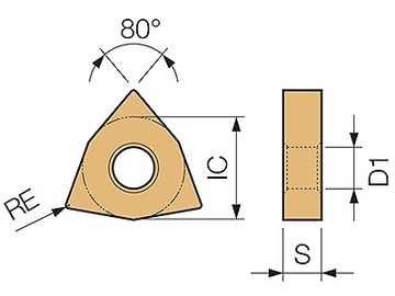 Turkarska Tokarska WNMG 080404CQ CA515