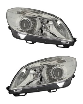 REFLEKTORY LAMPY L+P KPL SKODA FABIA II 2 06-14