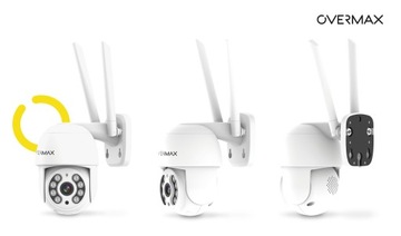 НАБОР из 2 наружных IP-камер WiFi FULLHD 2 МП БЕЛЫЙ Overmax
