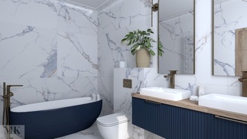 ГОЛУБАЯ МРАМОРНАЯ ПЛИТКА | ПРАЛИНЕ СИНИЙ 100Х100