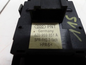 AUDI A2 2002 HB 5D PANEL KNOFLÍKY SKEL LEVÝ PŘEDNÍ 8Z0959851A