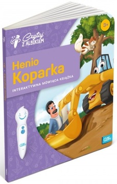 ALBIK Czytaj z Albikiem książka Koparka Henia