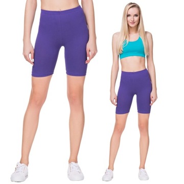 LEGGINSY DAMSKIE KOLARKI GETRY NA LATO SZORTY M