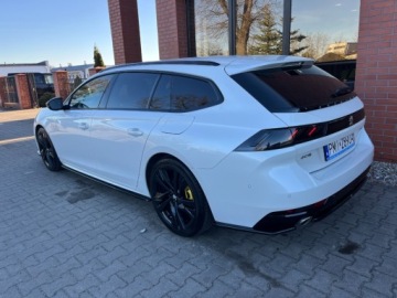 Peugeot 508 II SW PHEV Hybrid 225 PHEV 225KM 2021 Peugeot 508 1.6 Hybryda Plug-In 225 KM GT LINE zarej w PL zadbany zami, zdjęcie 2