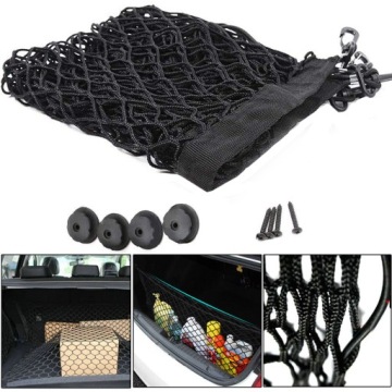 БОЛЬШАЯ СЕТКА ДЛЯ БАГАЖНИКА АВТОМОБИЛЯ 90x40 см ОРГАНАЙЗЕР АВТОМОБИЛЬНОЙ СЕТКИ