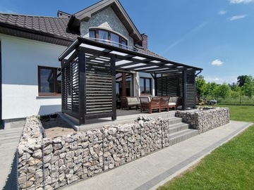 ТЕРРАСА КРЫША ПЕРГОЛА НАВЕС ДЛЯ МАШИНЫ BSH SI