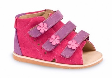 Buty PROFILAKTYCZNE KOREKCYJNE AURELKA r. 29 sandałki rzep 1014W