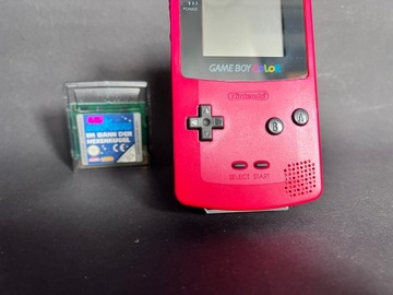 Цветная консоль Nintendo Game Boy + игра