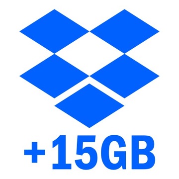 DROPBOX DOŁADOWANIE +15GB NA ZAWSZE