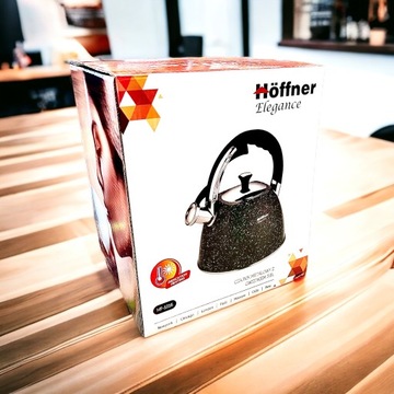 ИНДУКЦИОННЫЙ МЕТАЛЛИЧЕСКИЙ ЧАЙНИК HOFFNER 3 Л